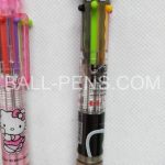 Six Color Bear Head Pens